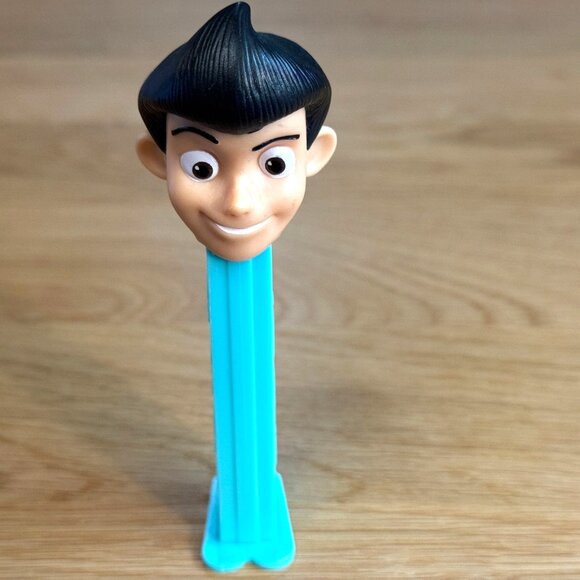 PEZ Candy Dispenser Meet the Robinsons Wilbur, Loose, Blue Stem, Hungary, 2007 - Picture 1 of 16
